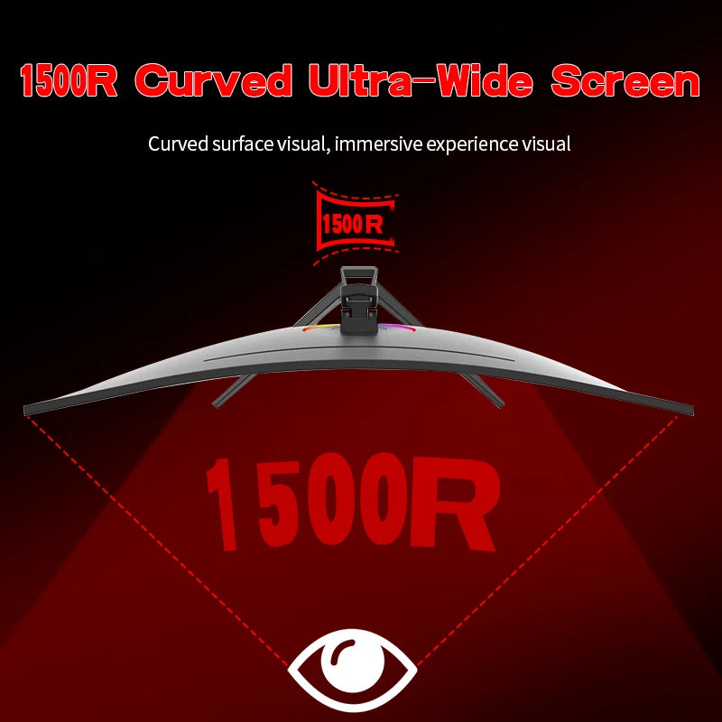 Voltora UltraWide 34” Curved Gaming Monitor – 144Hz HDR400, 1500R Immersion