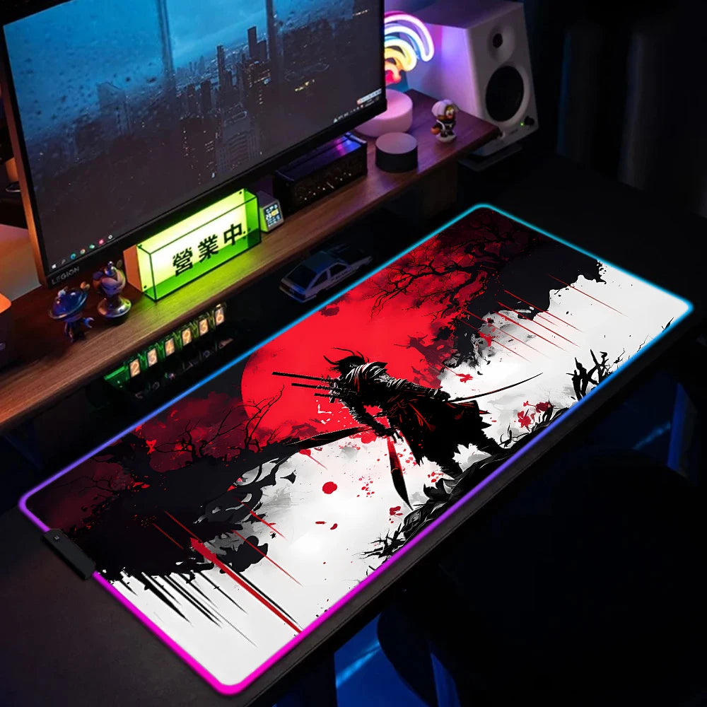 Voltora Samurai RGB Gaming Mouse Pad